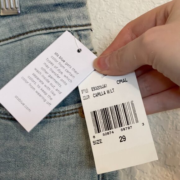 NWT STS Blue Aubrey Short 9" Mid Rise Jean Shorts - Picture 8 of 10